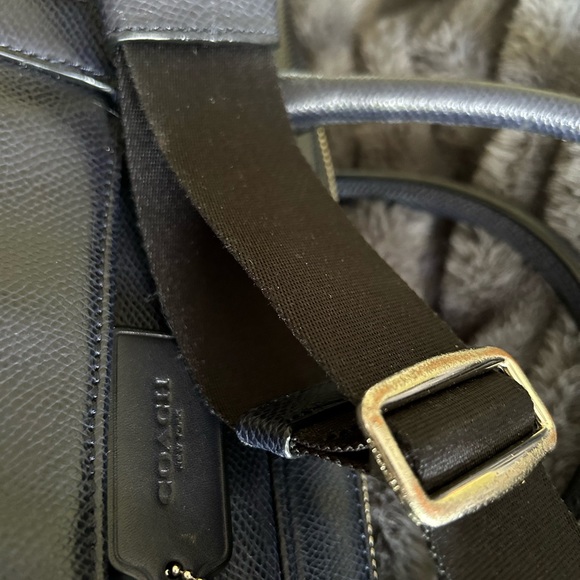 Beautiful!! Barely used, like new condition. Leather Coach briefcase laptop bag - Picture 12 of 16